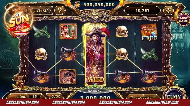 Pirate King Sunwin- Cuộc Phiêu Lưu Đầy Thú Vị Trên Biển Cả 4 Các biểu tượng thịnh hành trong trò chơi Pirate King